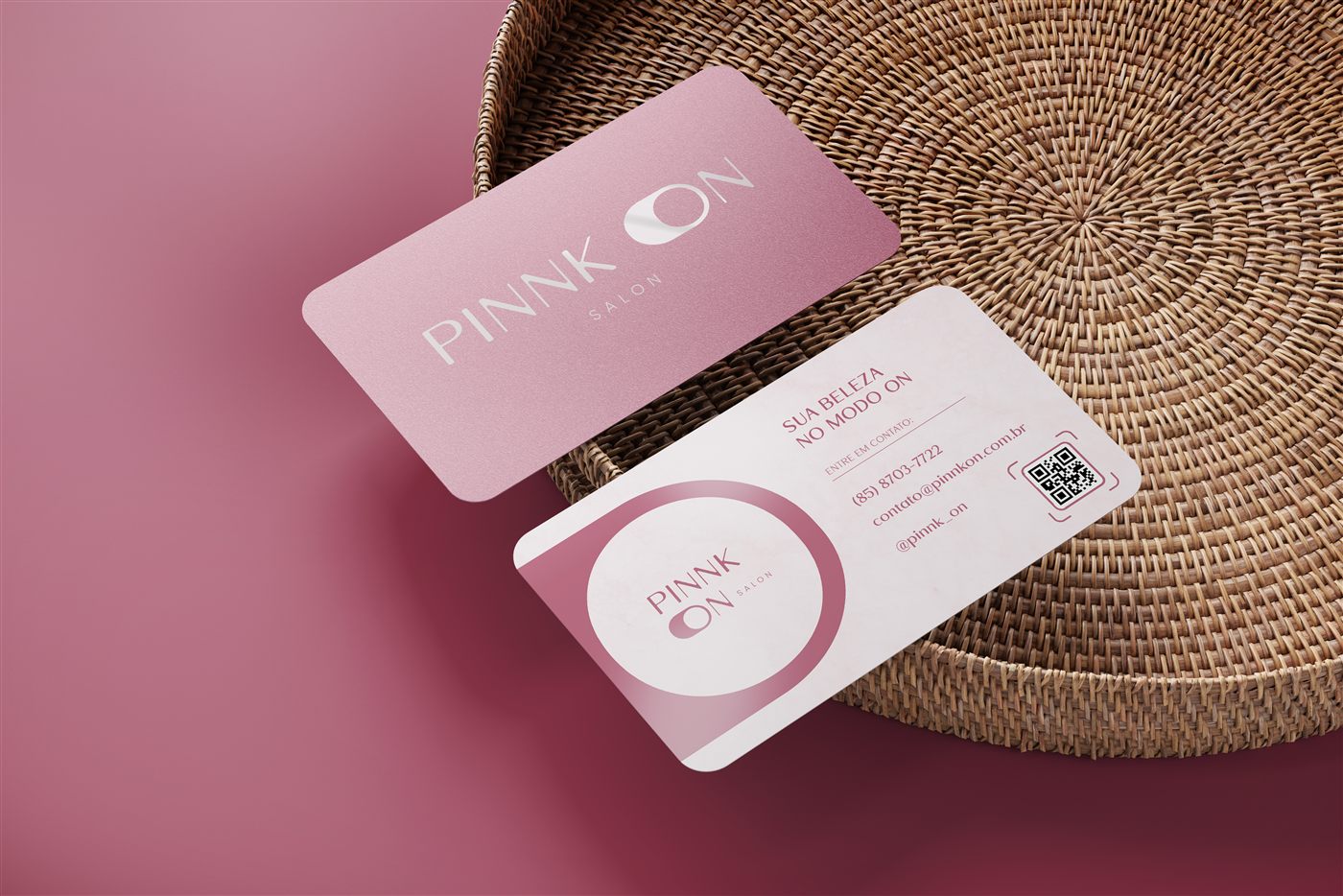 Pinnk On — cartão de visita